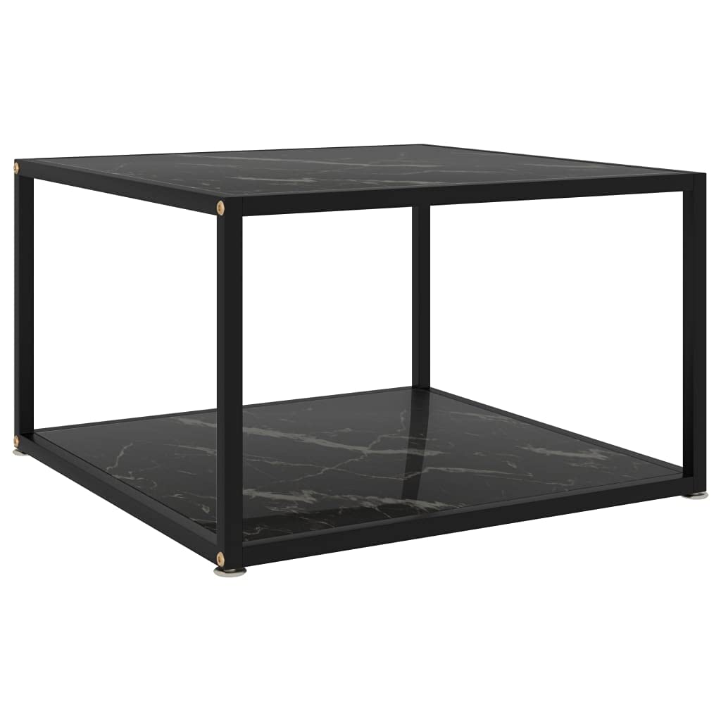 Modern Black Coffee Table 23.6