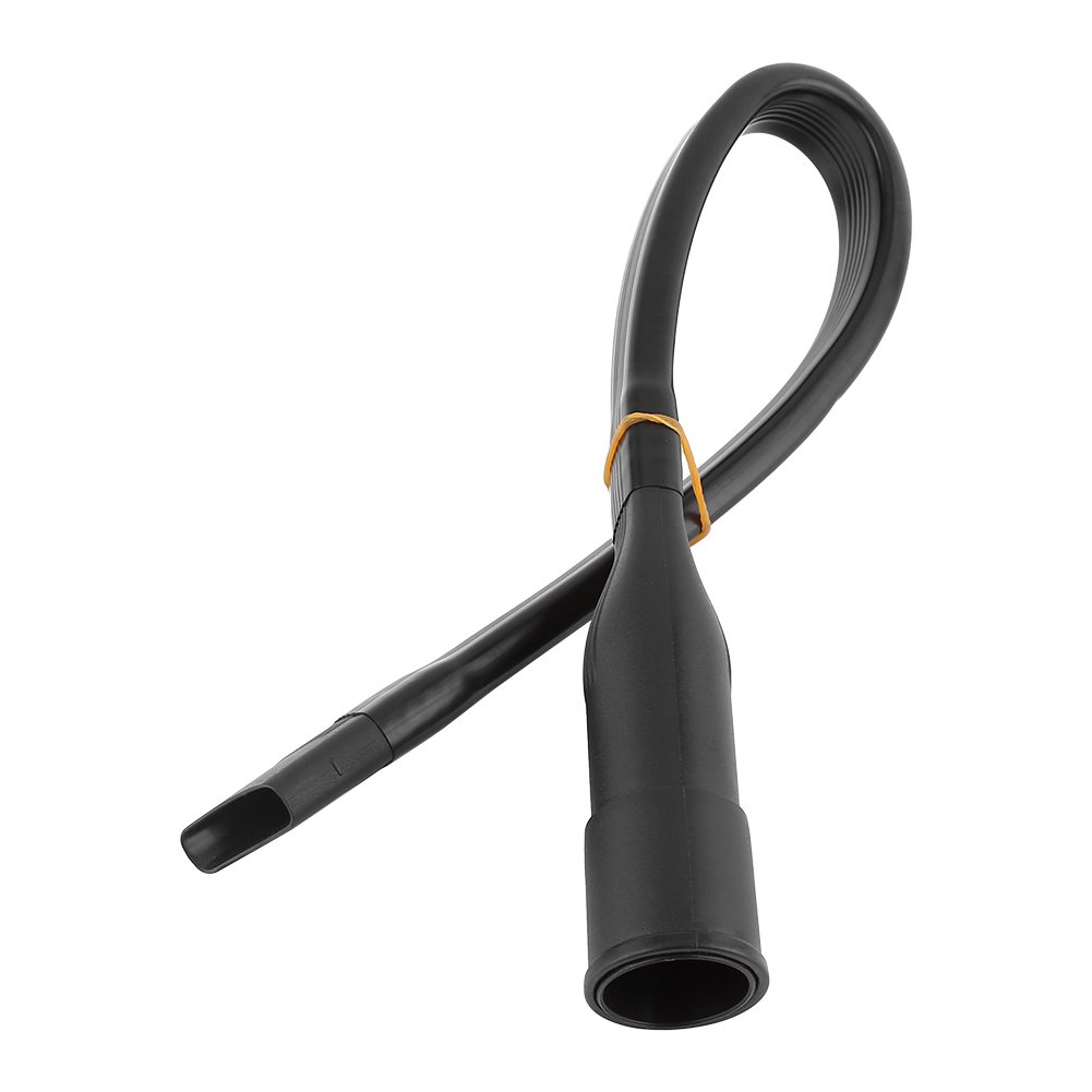 23.8-inch Flexible Vacuum Crevice Attachment - Long Reach Crevice Tool for Vacuum Hoses, Deformable Hose Tube with Plastic Inner - Perfect for Cleaning Tight Spaces, Under Furniture, and Hard-to-Reach Areas