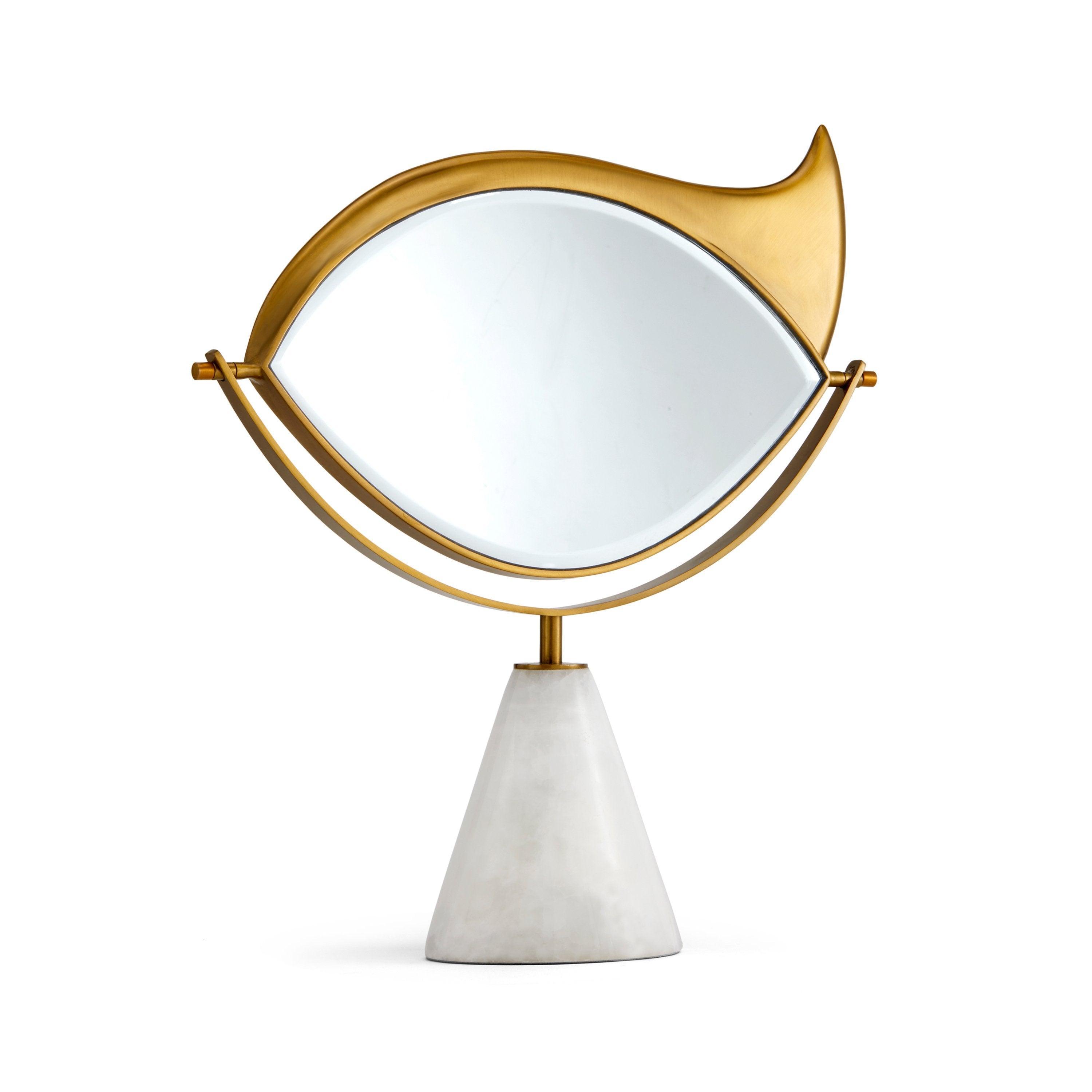 Lito Vanity Mirror with Lights - 10X Magnification, Touch Control, Dimmable LED Makeup Mirror for Bathroom & Bedroom | Perfect for Makeup, Skincare & Grooming