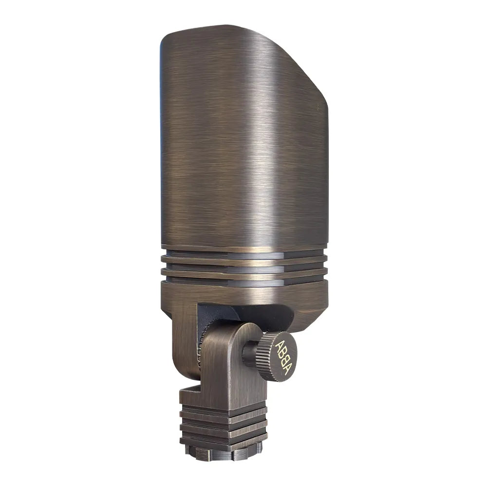 SPB03 Low Voltage LED Outdoor Landscape Spotlight - Durable Cast Brass Design for Gardens, Pathways, and Architectural Lighting
