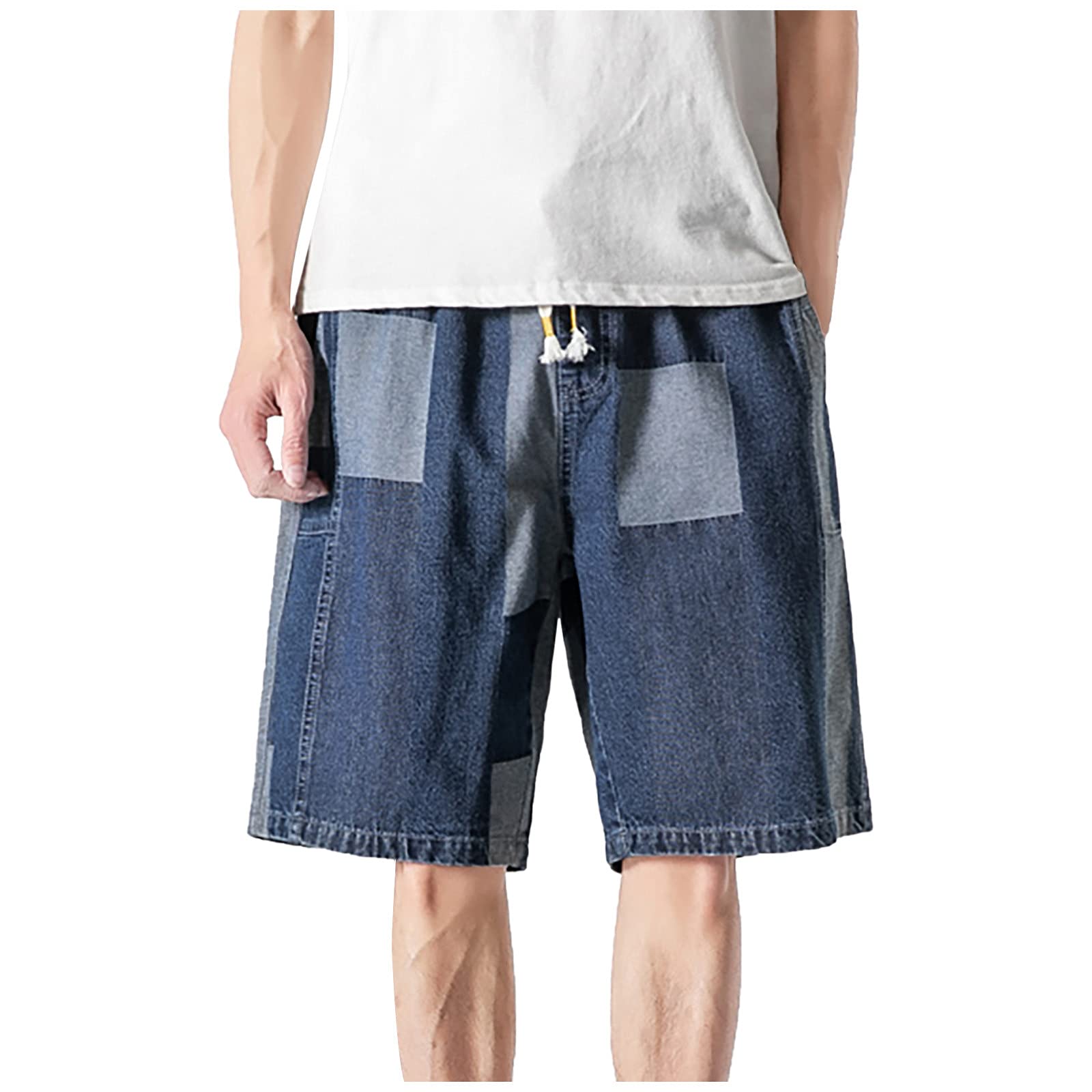 Men's Classic Twill Relaxed Cargo Shorts - Designer Workwear & Summer Combat Shorts for Outdoor Activities, Hiking, and Casual Wear