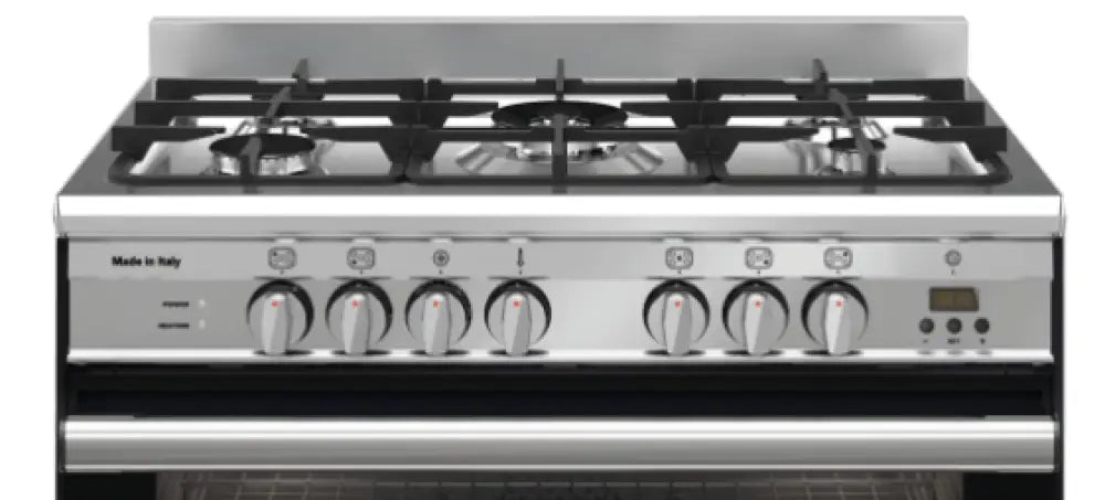 Glem GA965GEX 90cm Stainless Steel Dual Fuel Range Cooker - Perfect for Home Kitchens & Professional Cooking