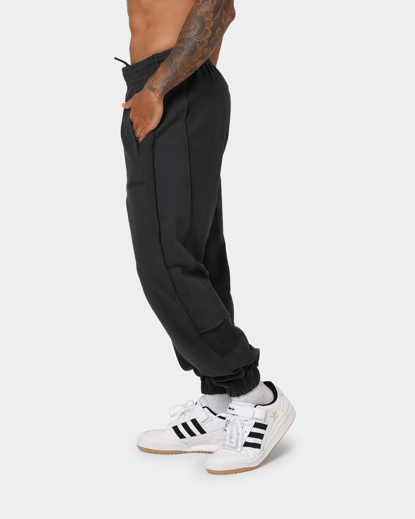 Adidas Loopback Sweatpants for Men & Women - Carbon Gray Comfortable Jogger Pants for Running, Gym, Lounge & Casual Wear