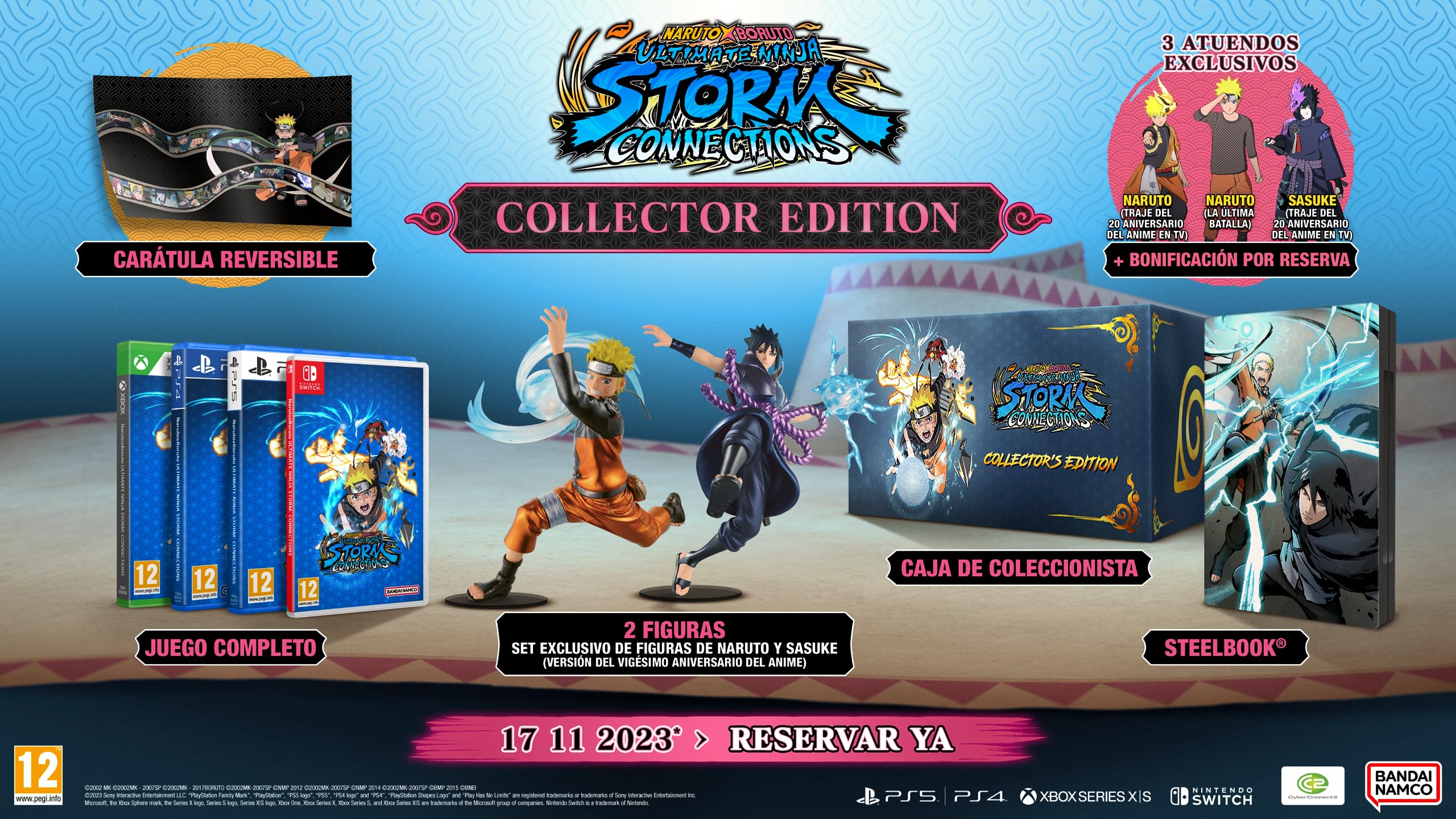 NARUTO X BORUTO Ultimate Ninja STORM CONNECTIONS Collector's Edition - Xbox One & Series X | Anime Fighting Game for Fans | Perfect for Gaming Nights & Anime Conventions