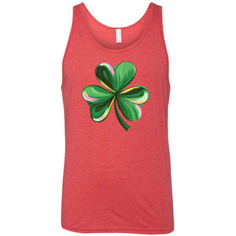 Stylish Painted Shamrock Unisex T-Shirt - Perfect for St. Patrick's Day, Irish Festivals & Casual Wear