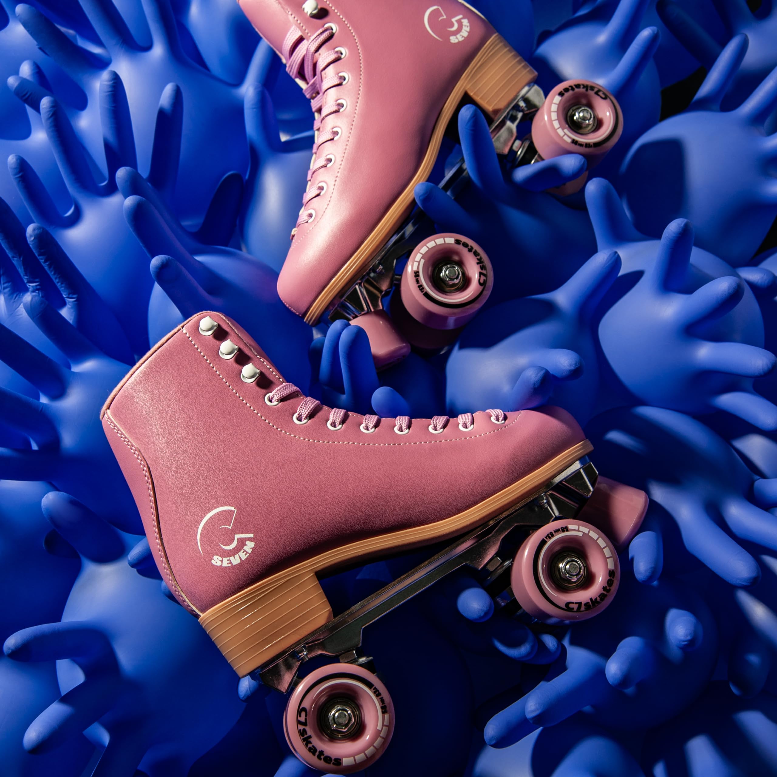 C7 Skates for Girls & Adults - Cute Roller Skates for Outdoor Fun