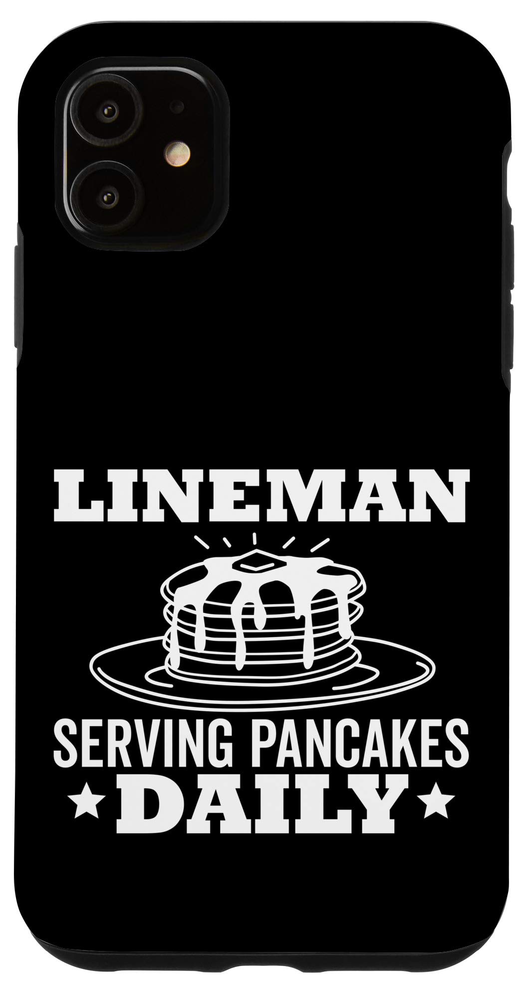 iPhone 11 Case - Shockproof Slim Protective Cover with Pancake Design for Men & Women - Perfect for Construction Workers, Linemen & Outdoor Enthusiasts