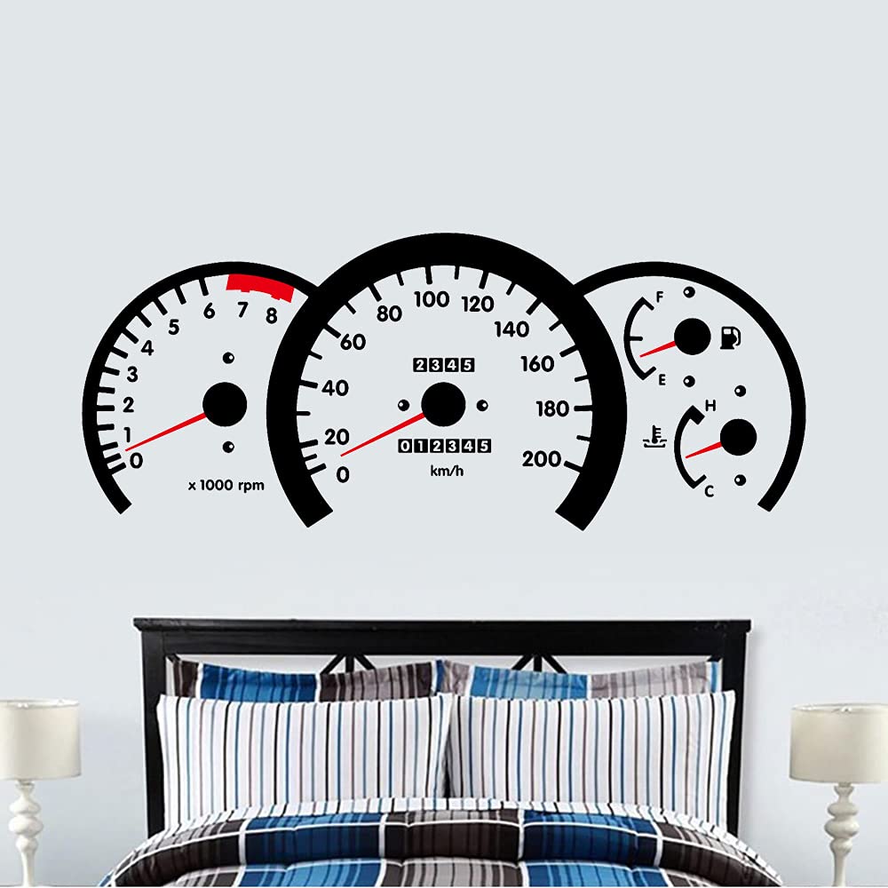Motocross Speedometer Wall Decal Sticker - 41