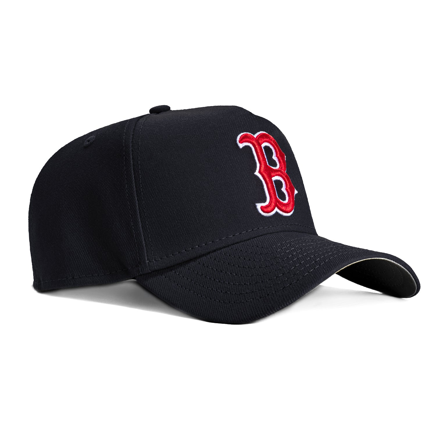 New Era 9Forty A-Frame Boston Red Sox Snapback Adjustable Baseball Cap - Navy Blue | MLB Officially Licensed Hat for Men & Women | Perfect for Baseball Games, Streetwear & Casual Outfits