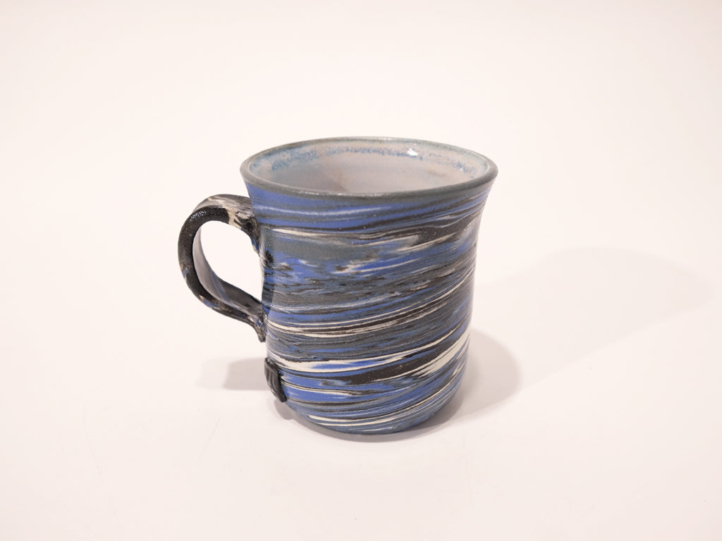 Masafumi Kawamatsu Marble Kneaded Mug - Handcrafted Ceramic Coffee Cup with Unique Marble Texture | Perfect for Home, Office & Gift Giving