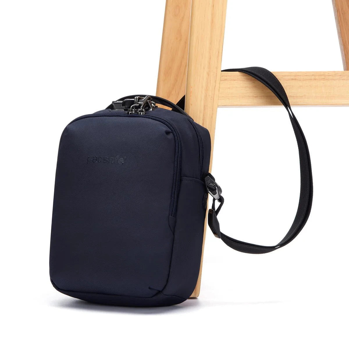 Pacsafe V Anti-Theft Crossbody Bag - Secure Travel & Everyday Use for Women & Men | RFID Protection, Slash-Resistant Straps | Perfect for Commuting, Shopping & Sightseeing