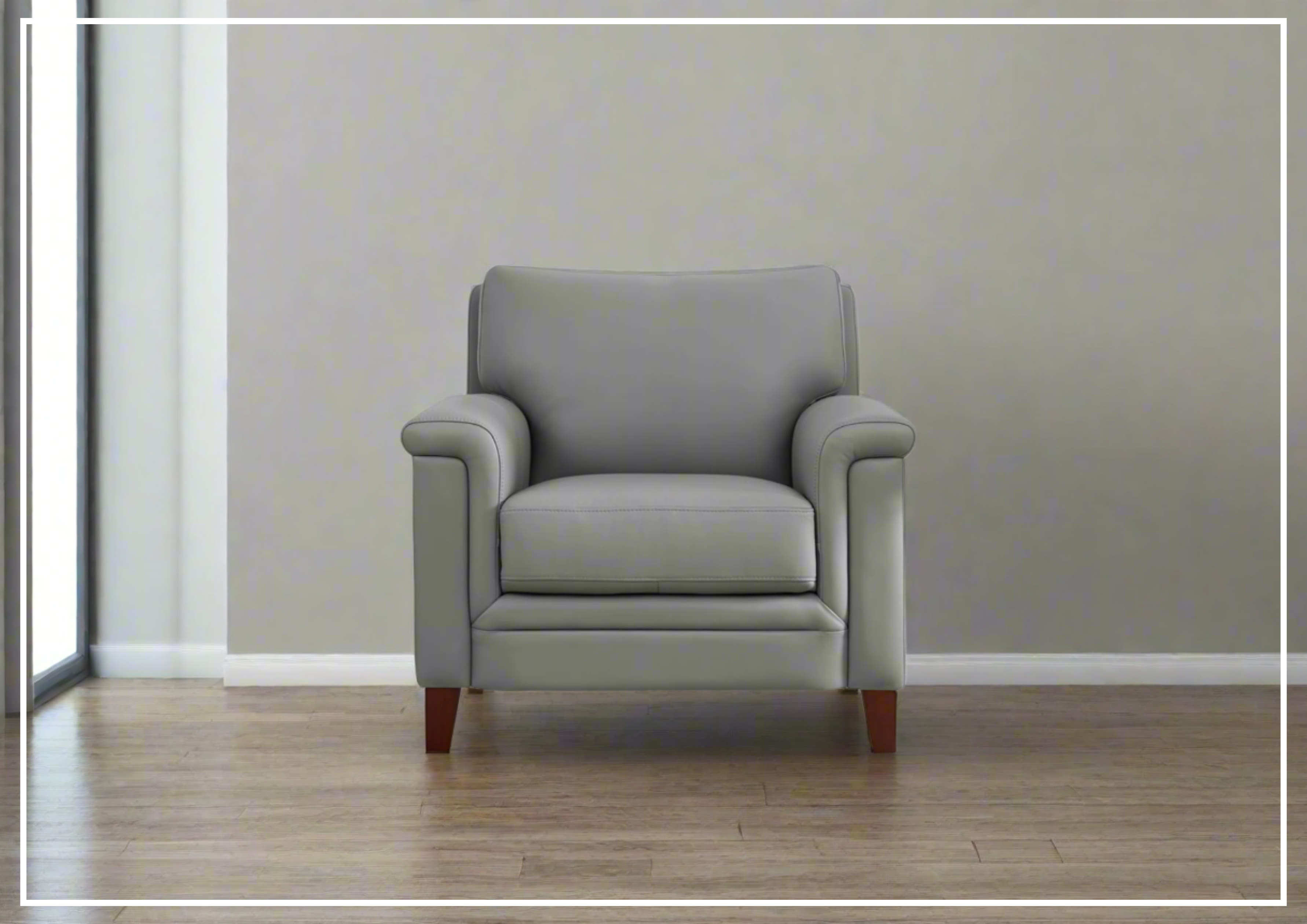 Premium Hydeline Westcott Top Grain Leather Arm Chair - Luxurious Office & Living Room Seating for Home & Workspace