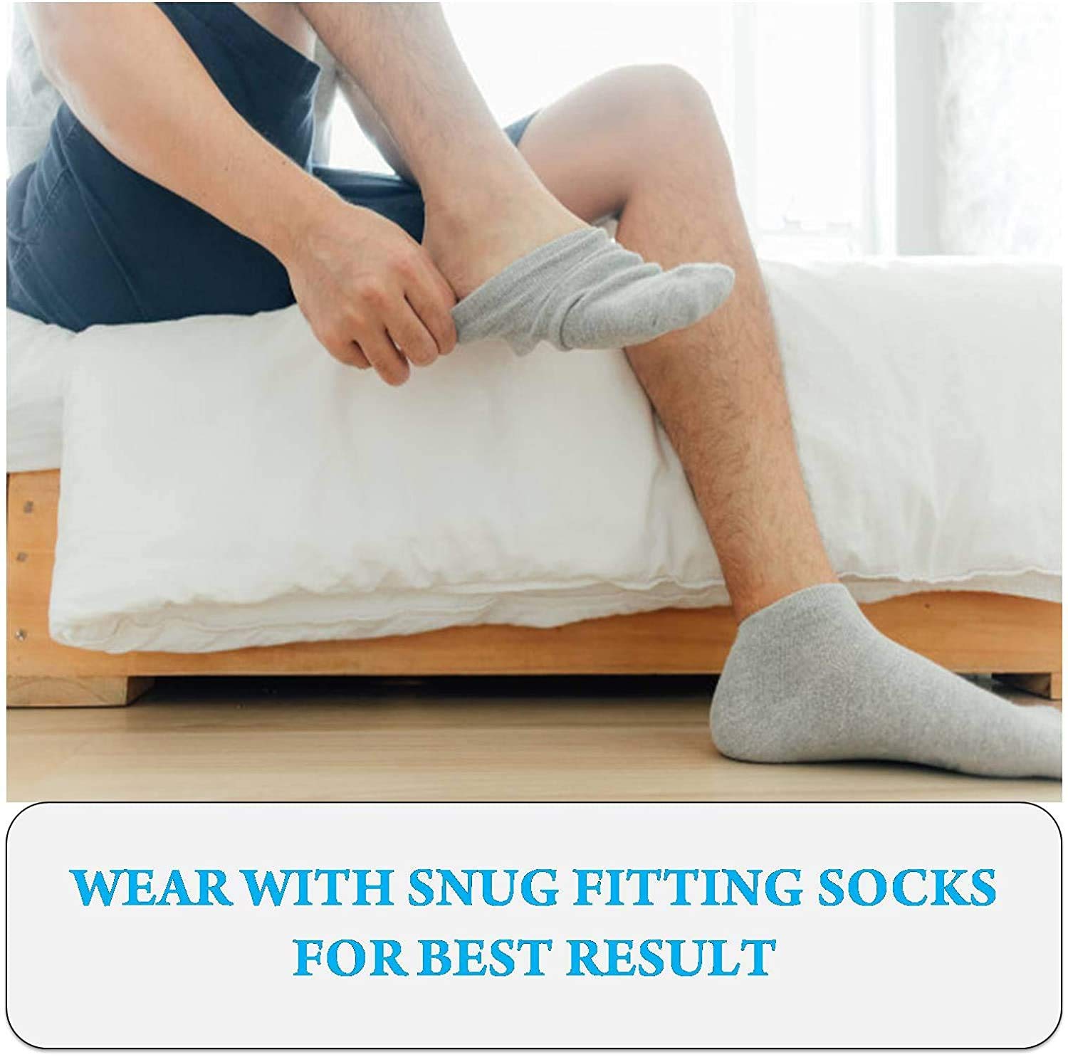Lify Rubber Ball of Foot Cushions for Metatarsal Support - Forefoot Insoles for Pain Relief (2 Pairs) - Ideal for Running, Walking & High Heel Comfort
