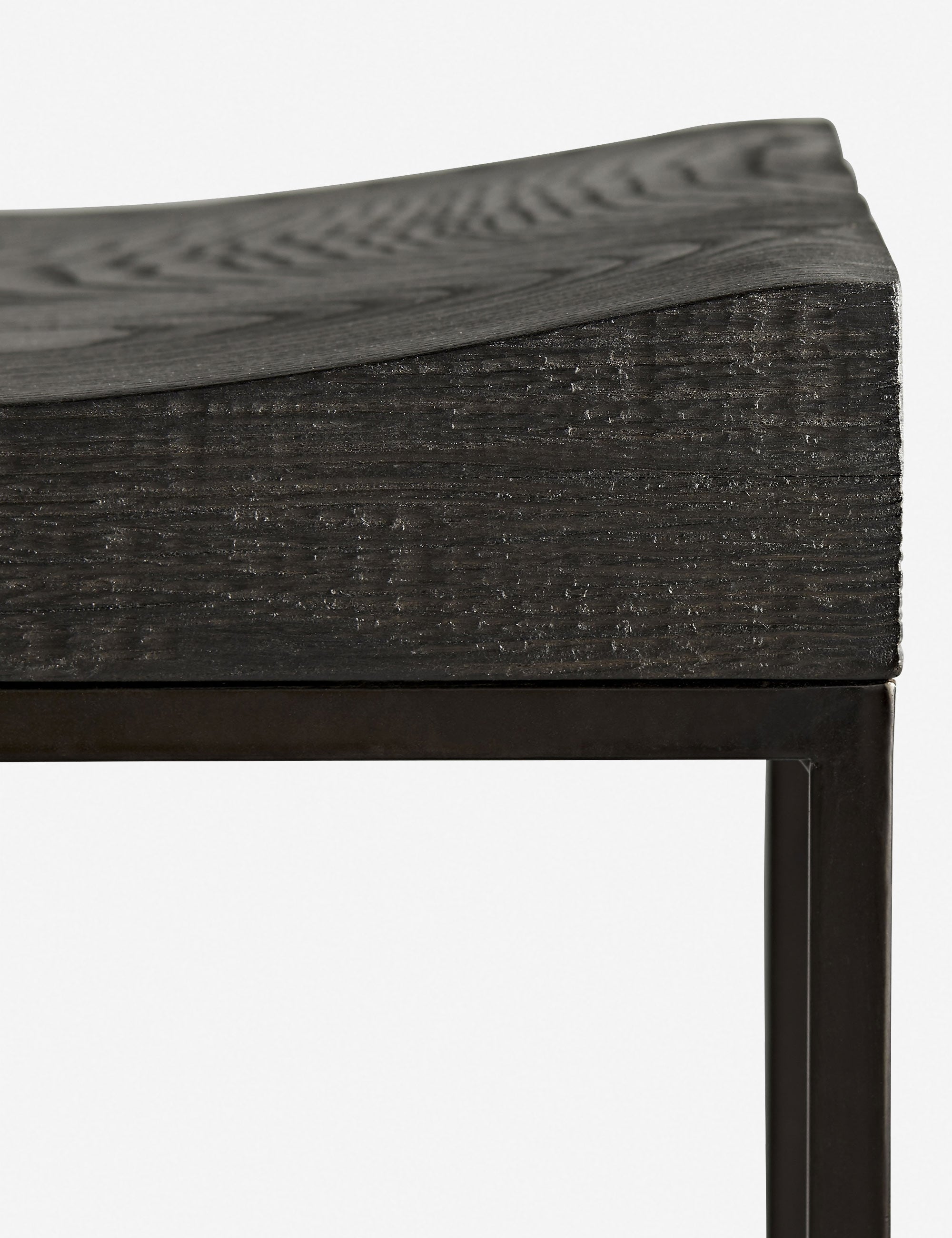 Arteriors Barrett Bench - Modern Wooden Entryway Bench with Upholstered Seat - Perfect for Hallway, Living Room & Bedroom Decor