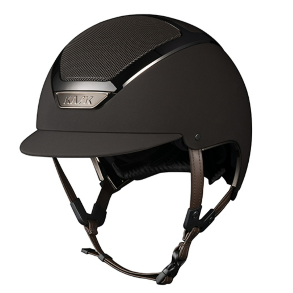 Kask Dogma Chrome Light Equestrian Helmet - Premium Safety Riding Helmet for Horseback Riding, Show Jumping & Dressage | ASTM/SEI Certified