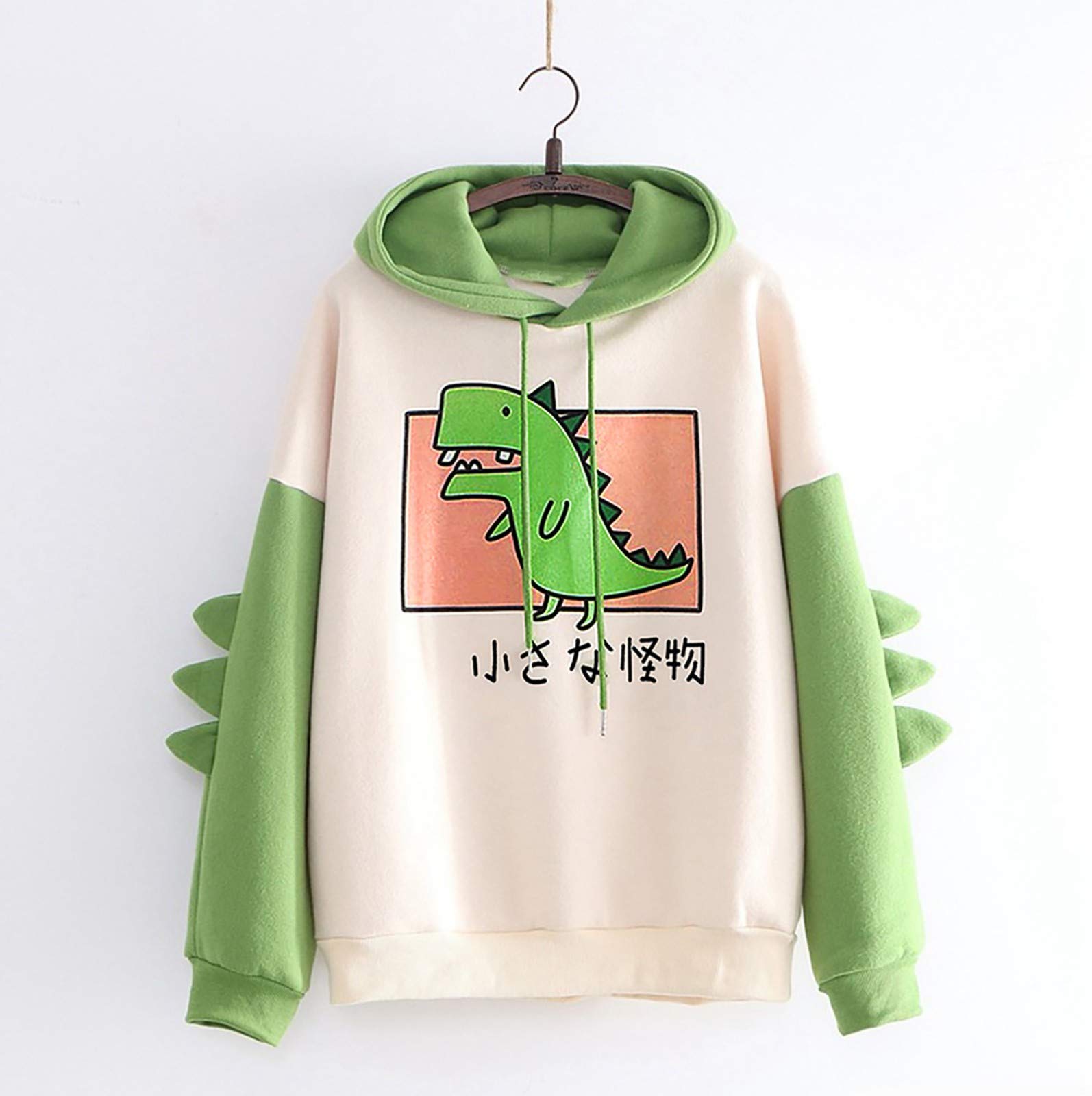 TARIENDY Women's Dinosaur Hoodie - Stylish Long Sleeve Pullover for Teen Girls & Juniors, Cute Graphic Sweatshirt for Casual Wear, School, and Outdoor Activities