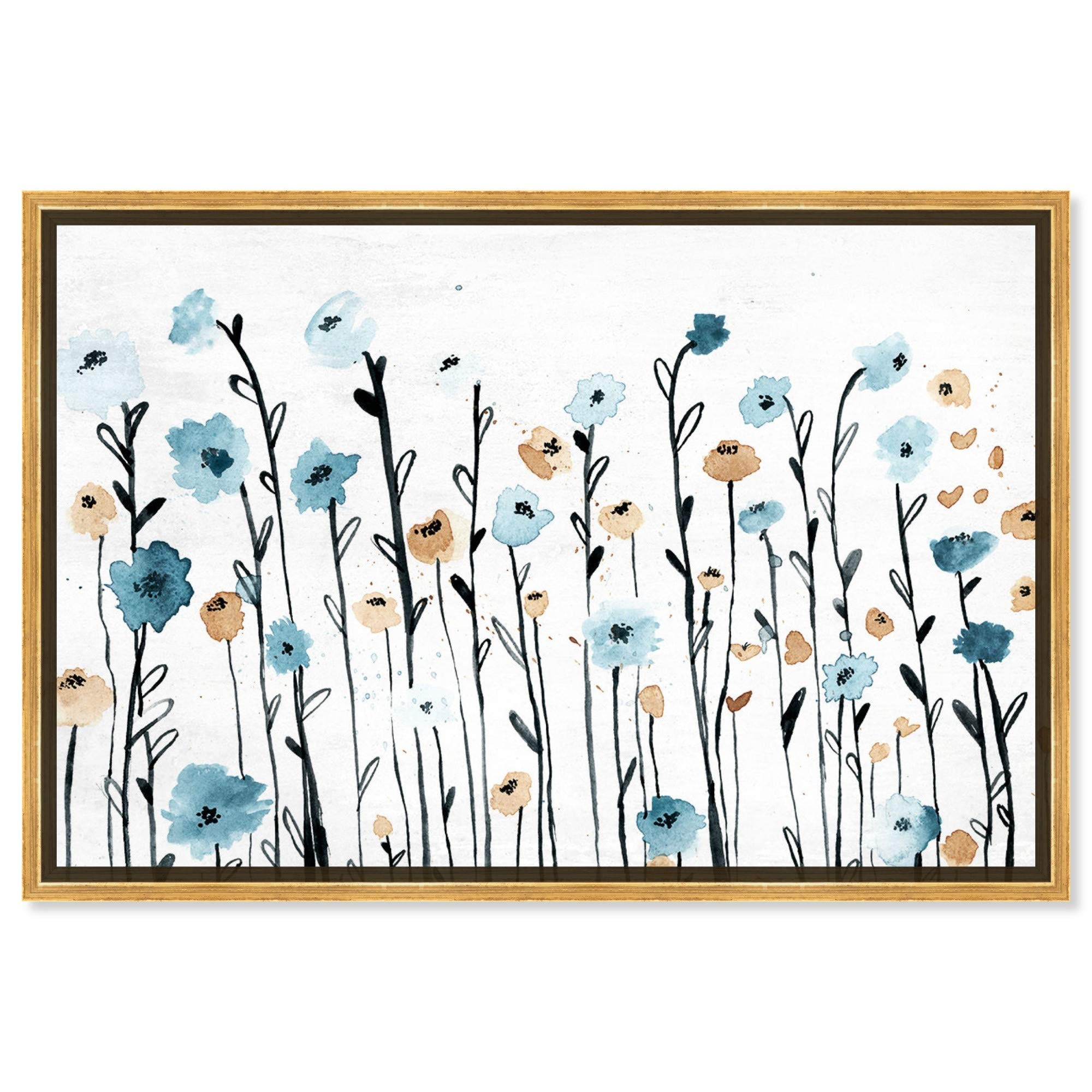 Floral and Botanical Wall Art Decor - Handmade Canvas Prints for Home & Office Decor - Perfect for Living Room, Bedroom, and Office Spaces