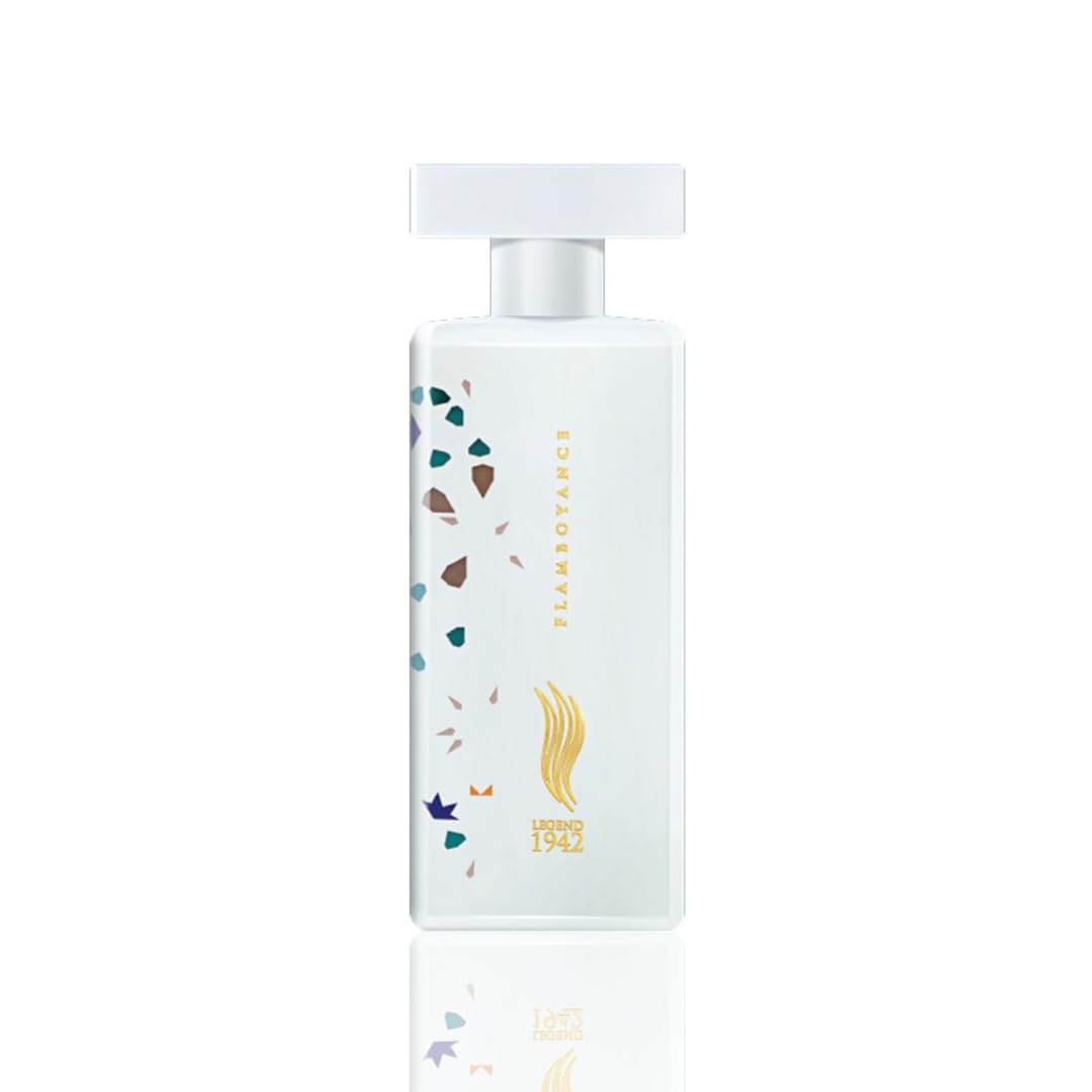 Legend 1942 Luxe Perfumes by Amitabh Bachchan | Long Lasting Floral Cologne for Men & Women | Flamboyance White Sweet Fragrance | 100ml Eau de Parfum | Perfect Birthday Gift & Everyday Essential | Office, Date Night & Special Occasions