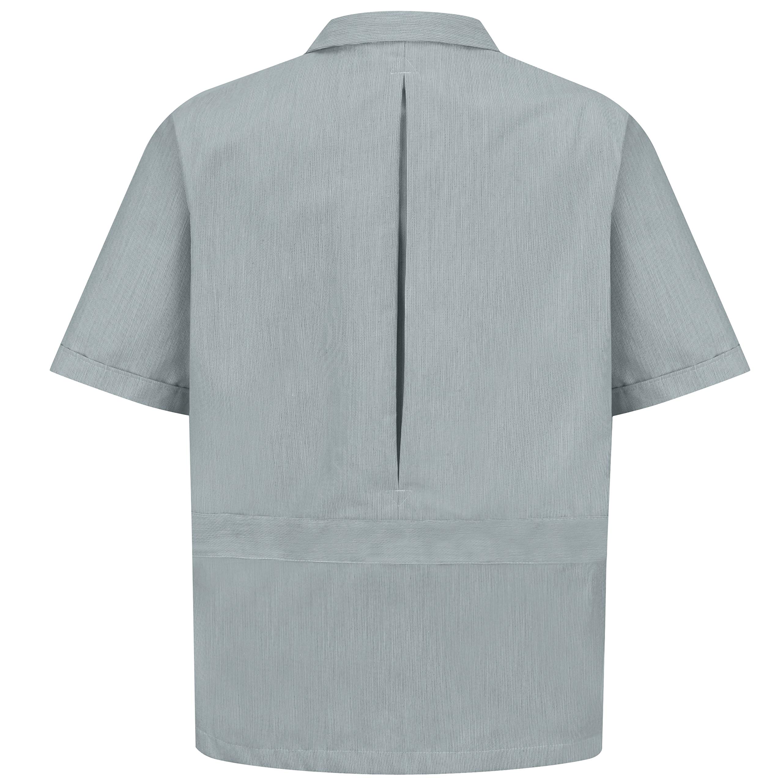 Red Kap Men's Pincord Shirt Jacket - Lightweight Workwear for Outdoor & Casual Wear | Durable Cotton Blend for Construction, Farming & Everyday Use