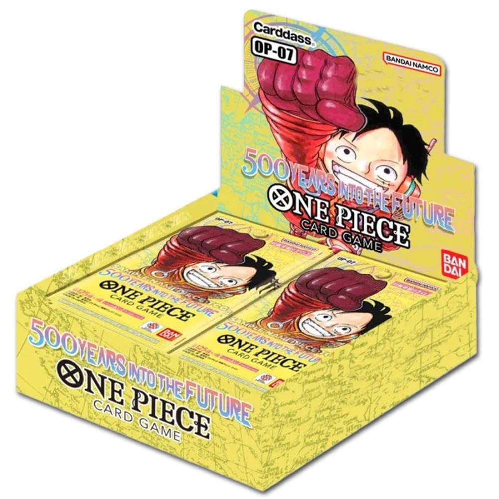 ONE PIECE TCG: 500 Years in the Future Booster Box (OP-07) - Japanese Anime Trading Card Game for Collectors & Players - Perfect for Tournaments, Gifts & Card Battles