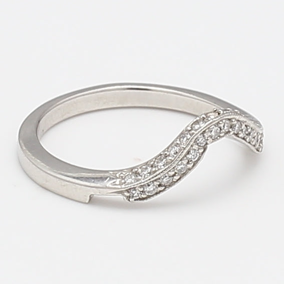 0.24 Carat Round Brilliant G SI1 Diamond Platinum Wedding Band Ring - Perfect for Engagement, Anniversary & Bridal Jewelry Gifts