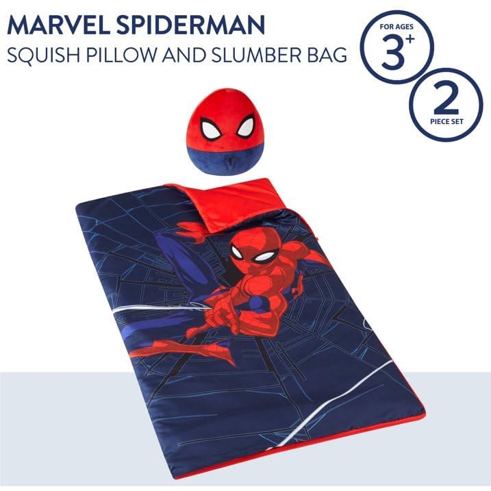 Idea Nuova Slumber-Bags - Ultra Soft & Cozy Sleeping Bags for Adults & Kids - Perfect for Camping, Sleepovers & Indoor Use - Machine Washable & Portable