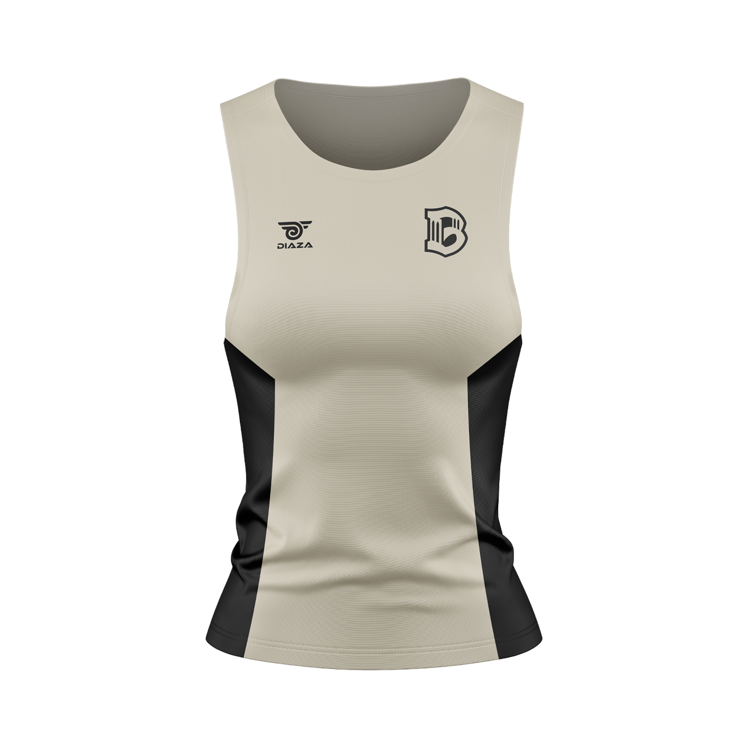 Brooklyn FC Women's Brown Sleeveless Soccer Jersey - Comfortable Breathable Football Shirt for Training & Match Play