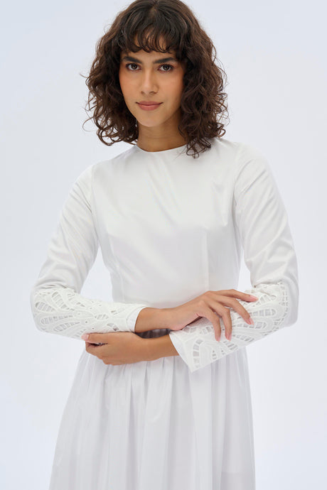 Elegant Flowy Maxi Dress for Women - White & Black - Perfect for Summer, Beach, Weddings & Special Occasions
