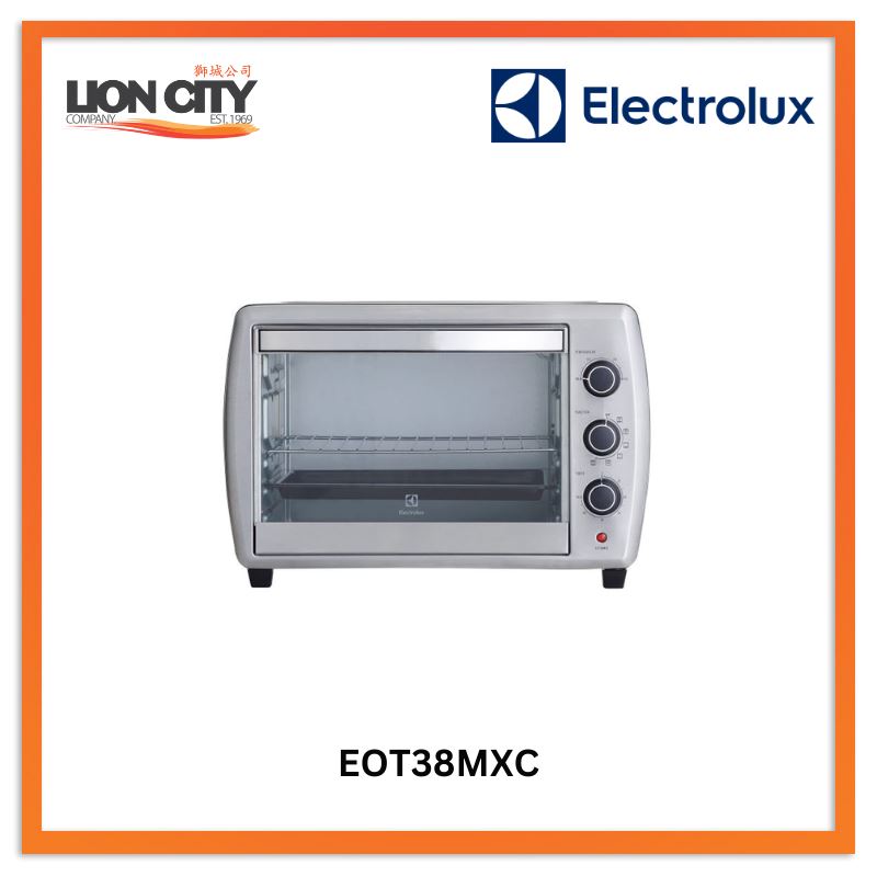 Electrolux EOT38MXC 38L Table Top Electric Oven - Compact Countertop Convection Oven for Baking, Roasting & Broiling - Perfect for Small Kitchens, Apartments & Dorm Rooms