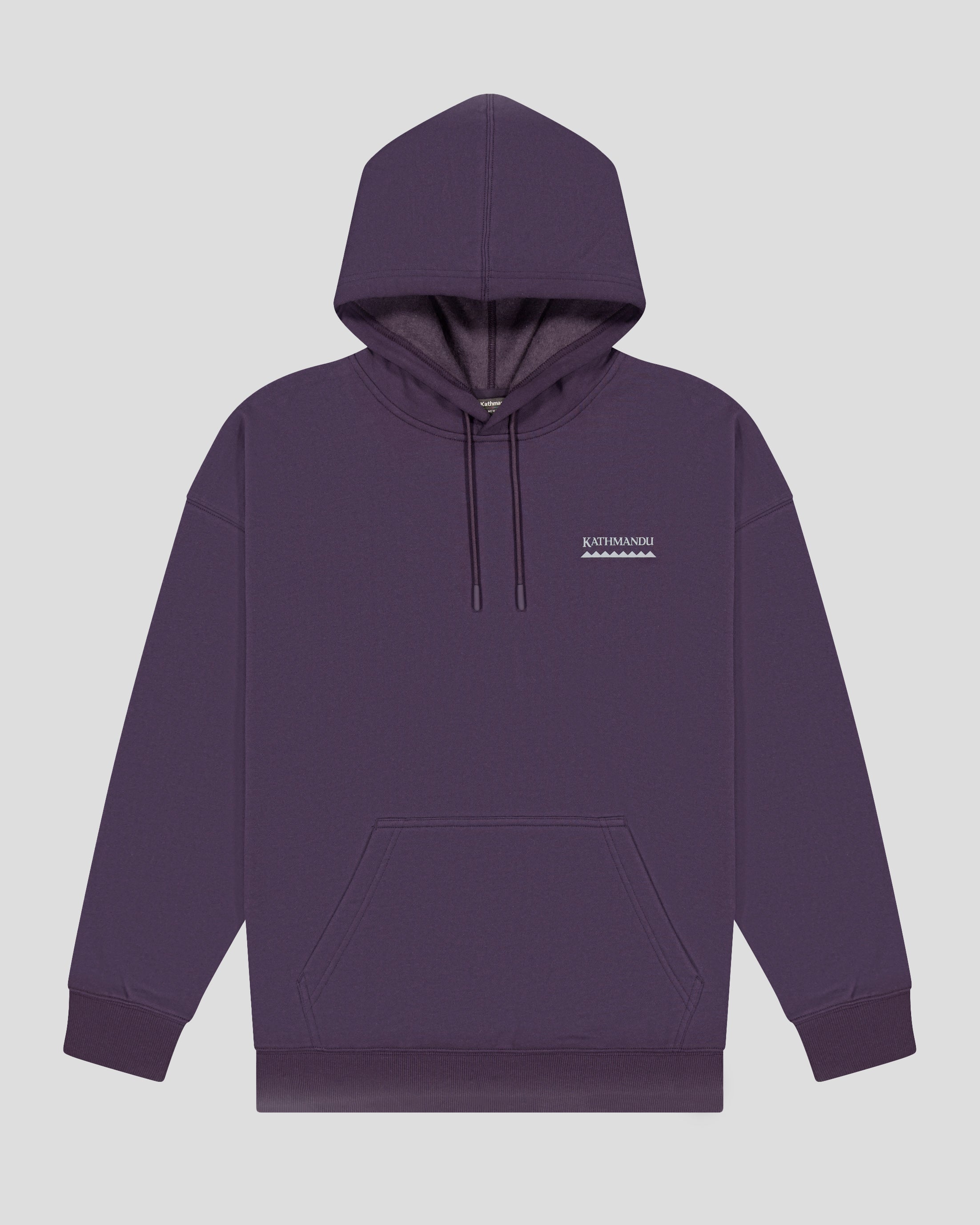 Heritage Logo Women's Slouchy Brushed Fleece Hoodie - Cozy Pullover Sweatshirt for Casual Wear & Lounge Outfits