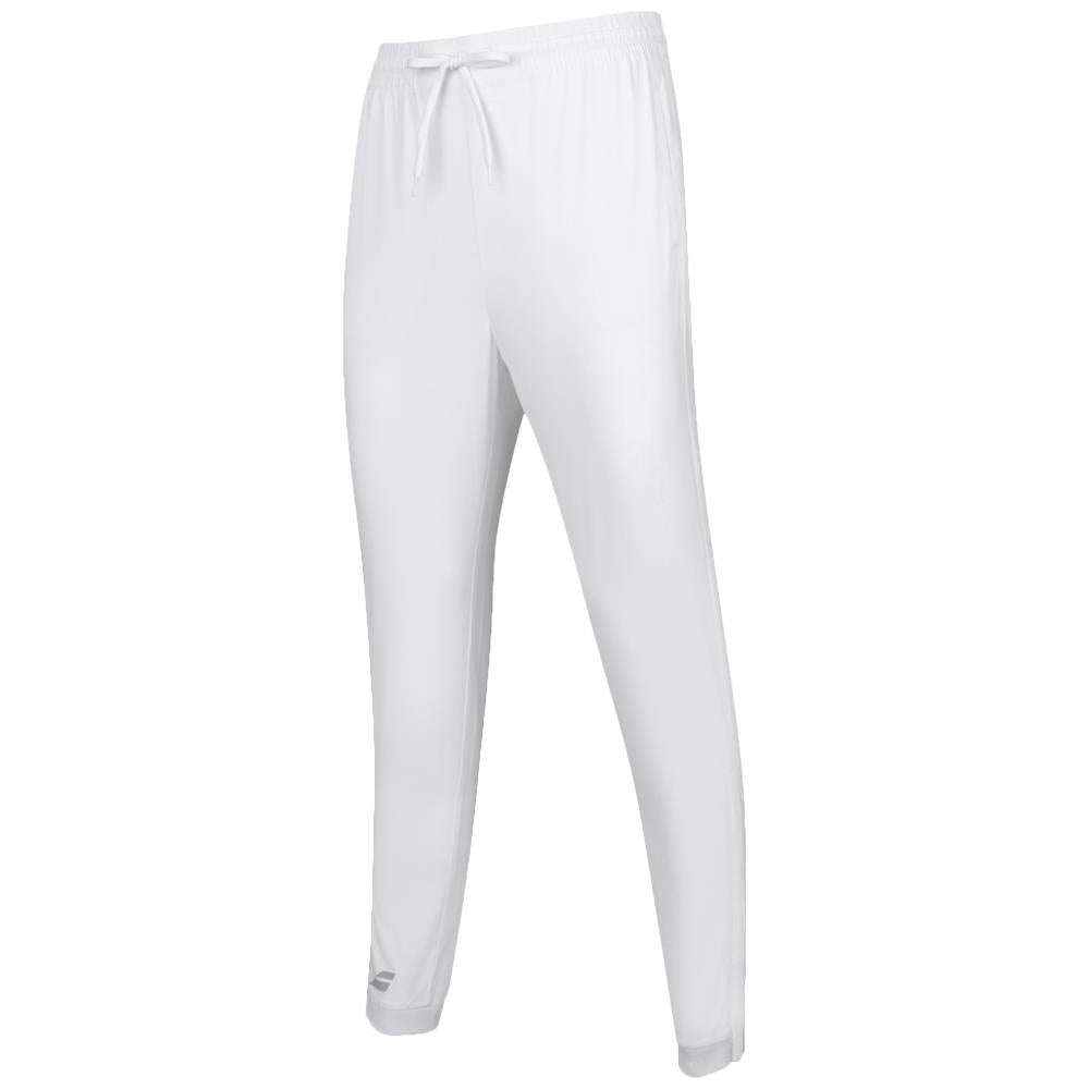 Babolat Women's Play Tennis Pants - White | Breathable & Comfortable Athletic Pants for Women | Perfect for Tennis, Gym & Casual Wear