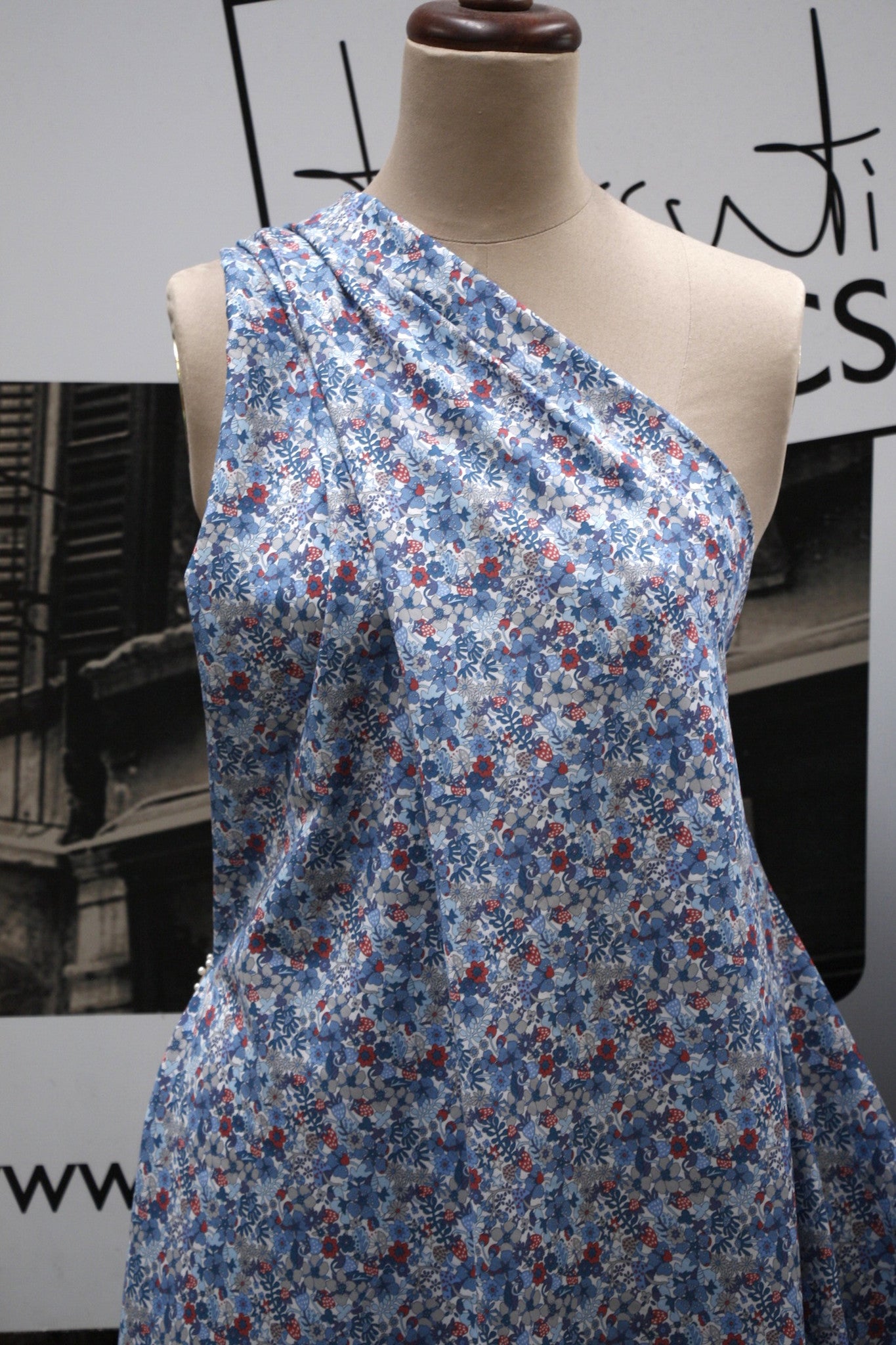 Blue Floral Print Tops for Women | Liberty of London Collection | Perfect for Spring & Summer Outfits