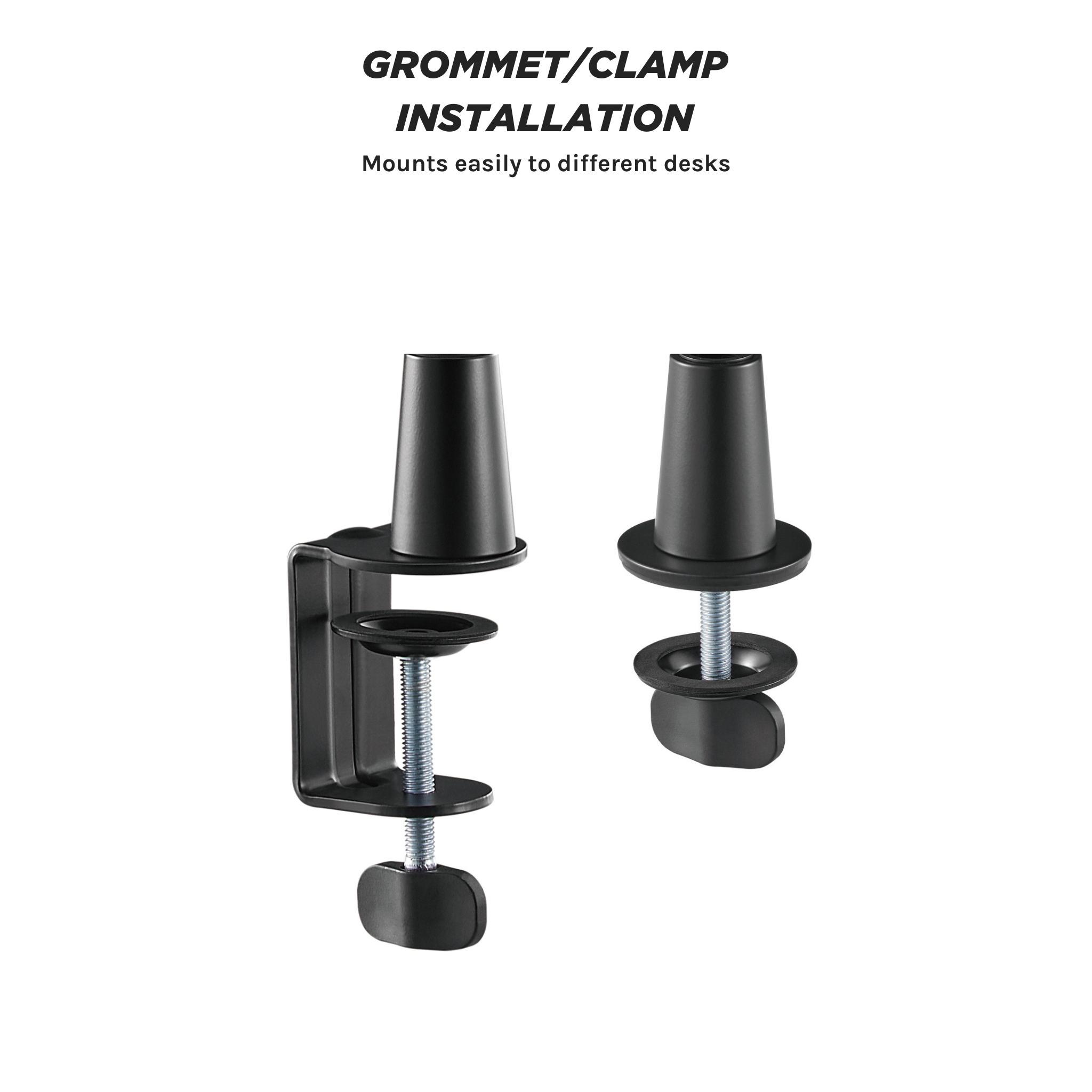 Titan Professional Microphone Boom Arm Stand - Adjustable & Sturdy Studio Mic Mount for Podcasting, Streaming, Gaming & Voice Recording
