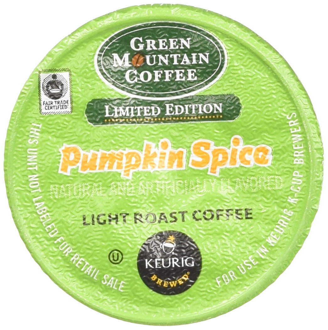 Green Mountain Coffee Pumpkin Spice K-Cups (96 Count) - Fall Flavored Coffee Pods for Keurig Brewers | Perfect for Autumn Mornings, Thanksgiving Gatherings & Cozy Evenings