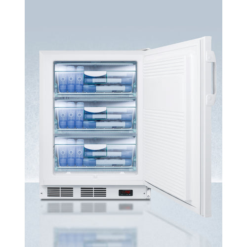 Accucold 24-Inch ADA Compliant Built-In All Freezer - Energy Efficient, Spacious Design for Restaurants, Cafes & Commercial Kitchens - VT65MLBIADAGP