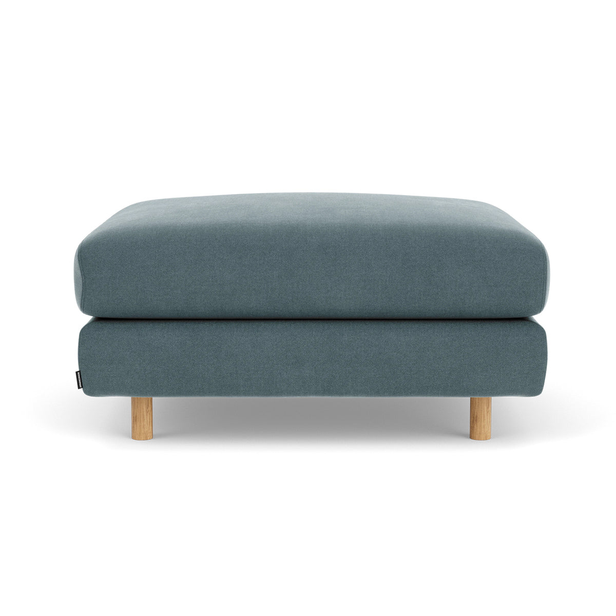 Dylan Fabric Ottoman - Soft and Stylish Footrest, Storage Bench, Living Room Accent Piece - Perfect for Small Spaces, Bedroom, or Lounge Area