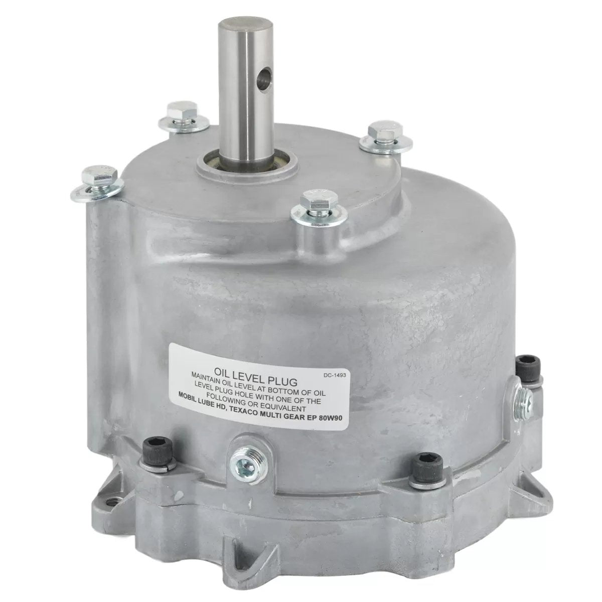 AP® Aluminum Gearbox Without Pinion - 250 RPM High Torque Motor for Robotics, DIY Projects, and Industrial Automation