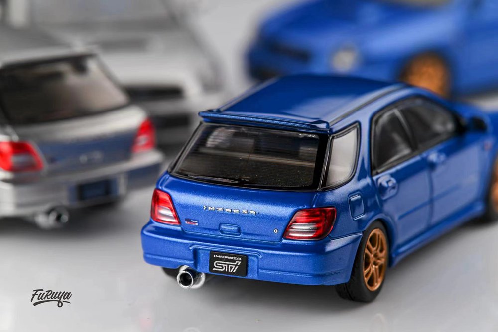 1:64 Subaru Impreza WRX STi GD/GG Diecast Model Car - Limited Edition Collectible Toy for Adults & Kids - Perfect for Display, Racing Games & Gift Giving