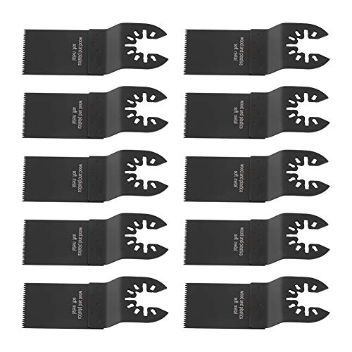 10PCS 35mm High-Carbon Steel Saw Blades - Cut Wood, Plastic & Metal for DIY