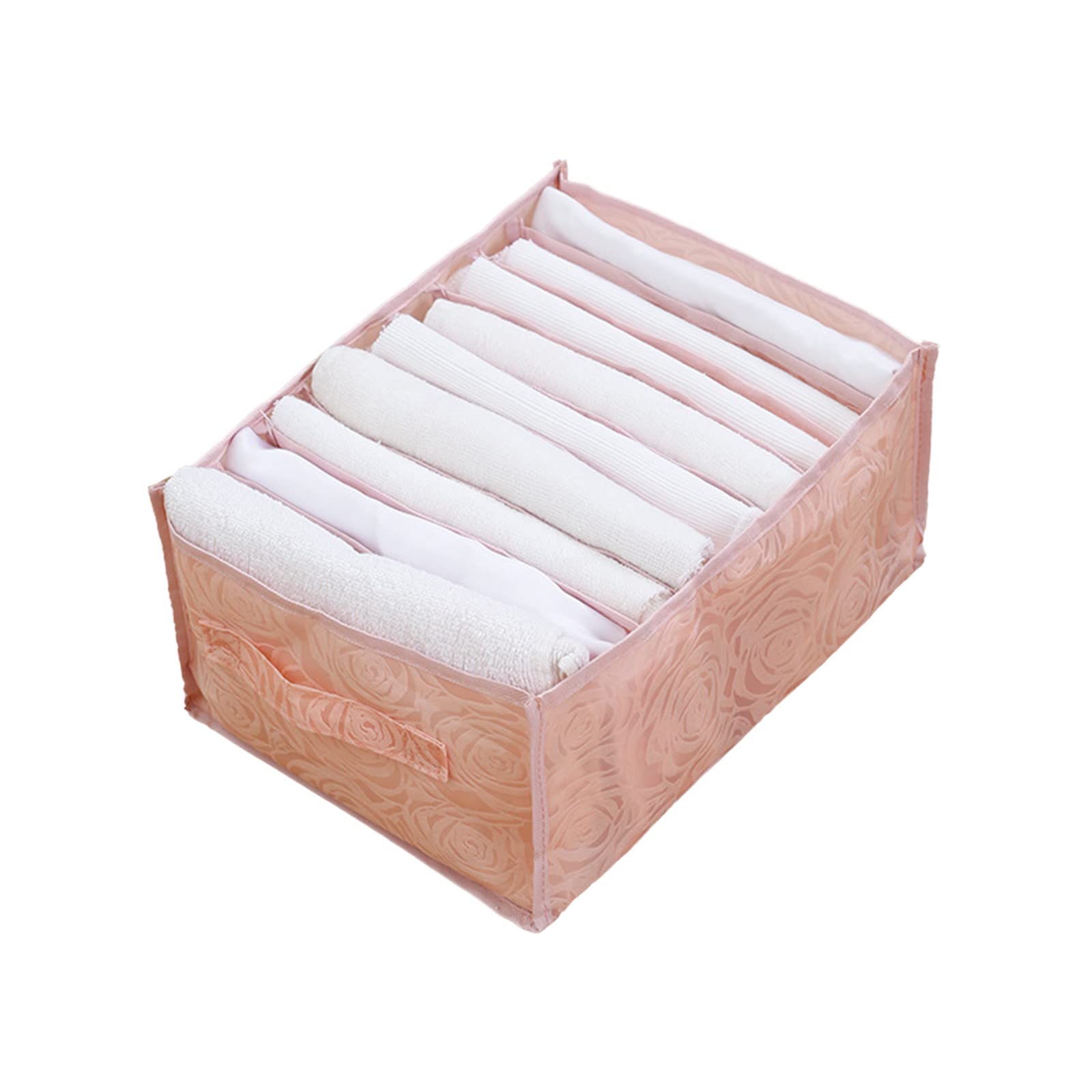 Mesh Drawer Organizer with Zipper Bottom - Clothes Storage Box for Pants, Socks & Accessories | Perfect for Closet, Dresser & Travel Organization