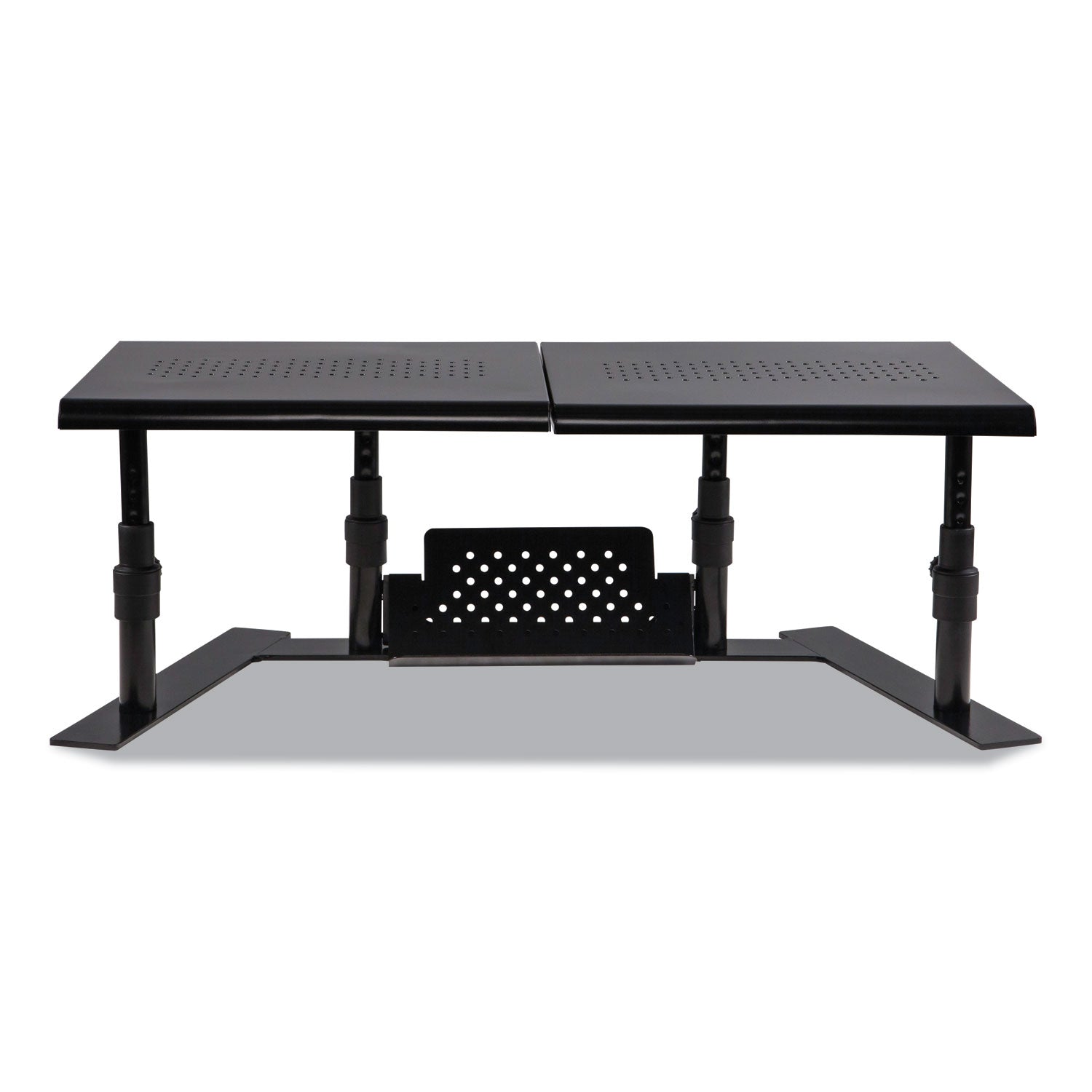 Allsop® Metal Art Ergotwin Dual Monitor Stand - Adjustable 25.6
