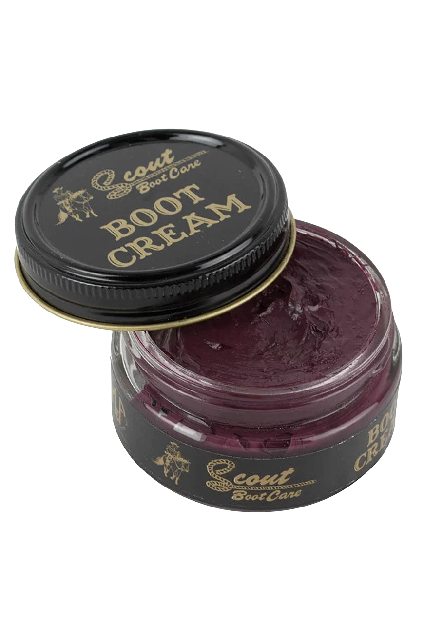 Premium M&F Western Scout Boot Polish - Leather Conditioner & Shine for Cowboy Boots, Work Boots & Riding Boots - Perfect for Rodeos, Ranch Work & Outdoor Adventures