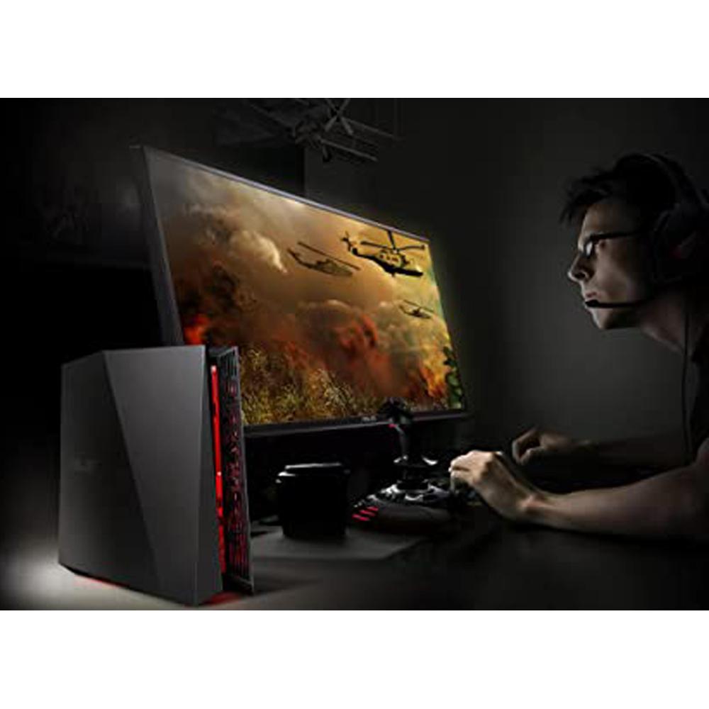 ASUS Oculus Certified Gaming Desktop PC - Intel Core i5, 16GB RAM, 1TB HDD, Black/Red (Model 90PD01K1-M04740) | VR Ready for Oculus Rift & Steam Games, Perfect for Esports & 4K Gaming