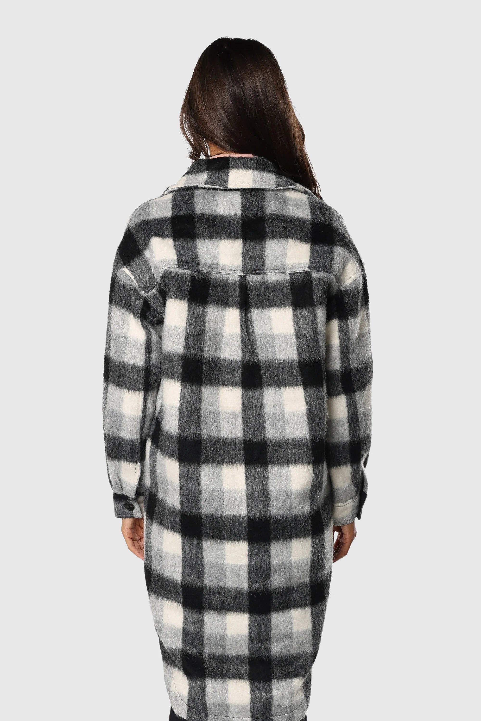Stylish Long Shacket Coat for Women - Trendy Oversized Button-Up Jacket for Fall & Winter | Perfect for Layering, Casual Outfits & Outdoor Adventures