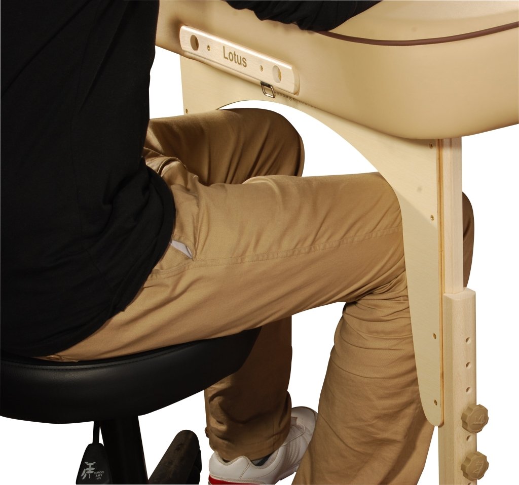 30'' Midas Tilt Portable Massage Table with Adjustable Backrest - Professional Black Massage Bed for Home Spa, Tattoo & Salon Use - Heavy Duty Foldable Therapy Table for Back Pain Relief & Relaxation