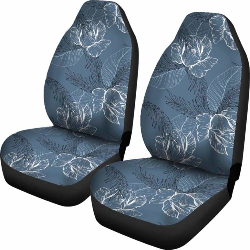 Abstract Floral Pattern Car Seat Covers - Universal Fit for Cars, Trucks & SUVs - Breathable & Stylish Protection - Perfect for Daily Commute, Road Trips & Interior Decoration