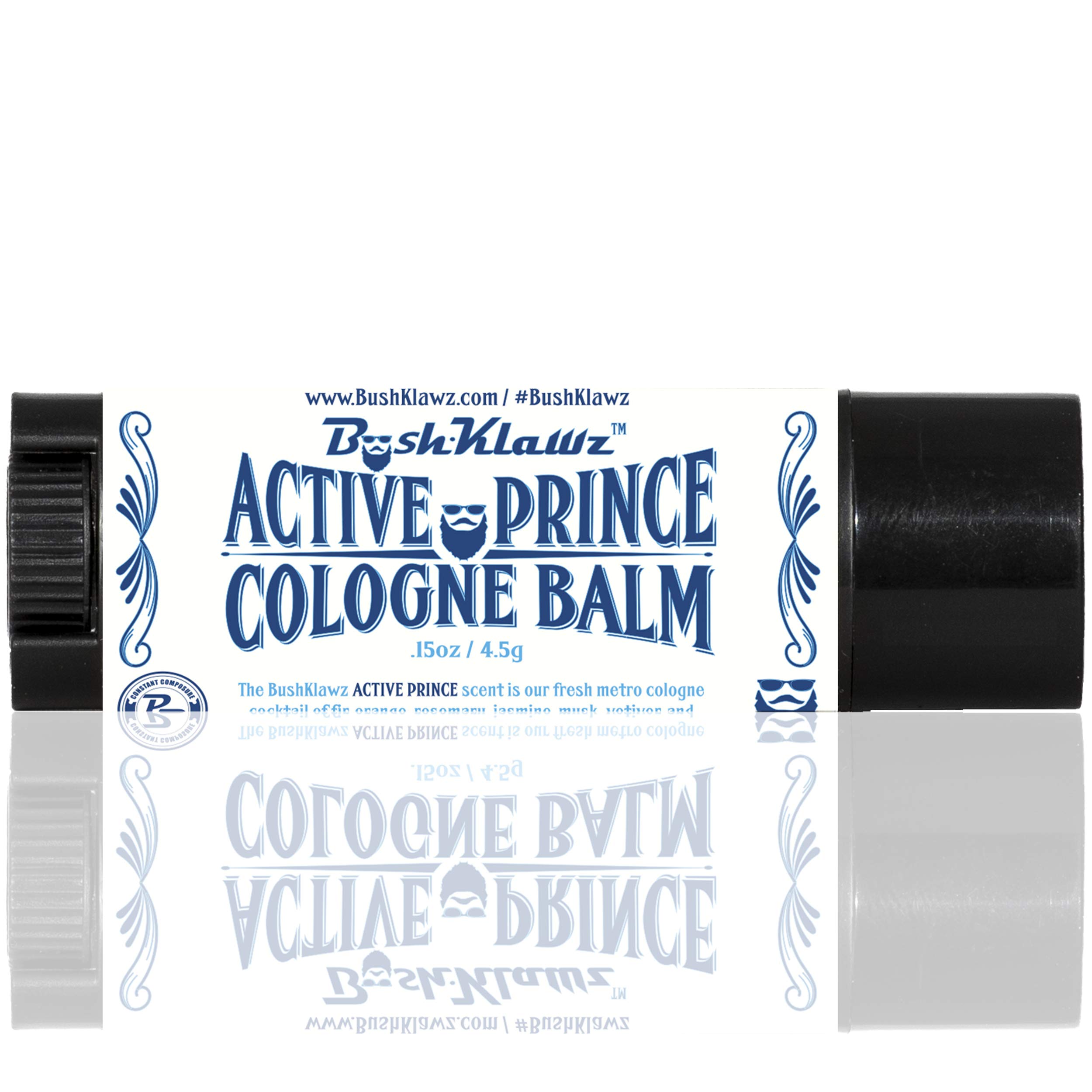 Active Prince Travel Solid Cologne Balm for Men - Alcohol-Free Refreshing Metro Scent - Best Fresh Cologne Gift for Travel, Gym, Work & Outdoor Adventures