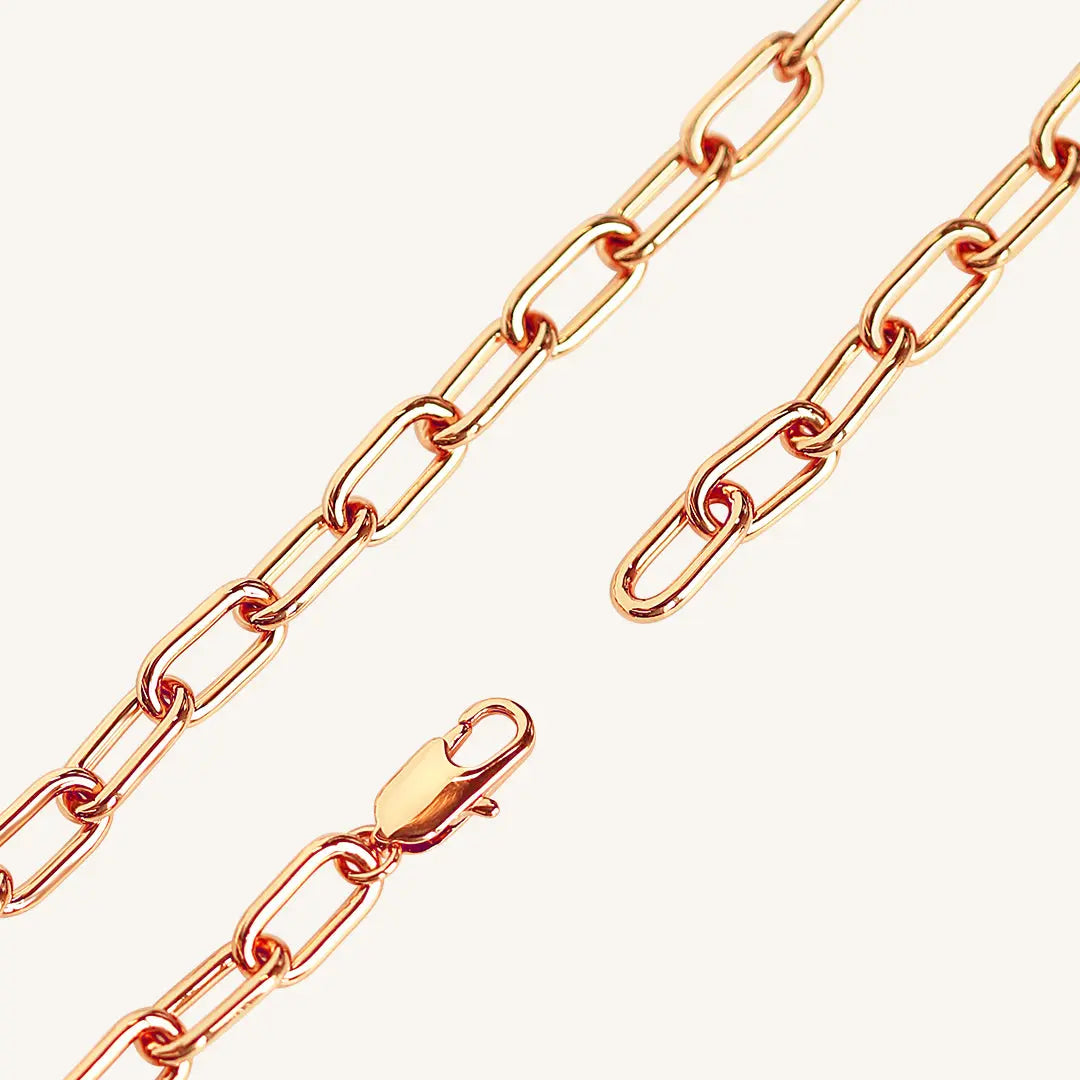 Farrah Chain Necklace for Women - Elegant Gold Plated Layering Jewelry for Everyday Wear & Special Occasions