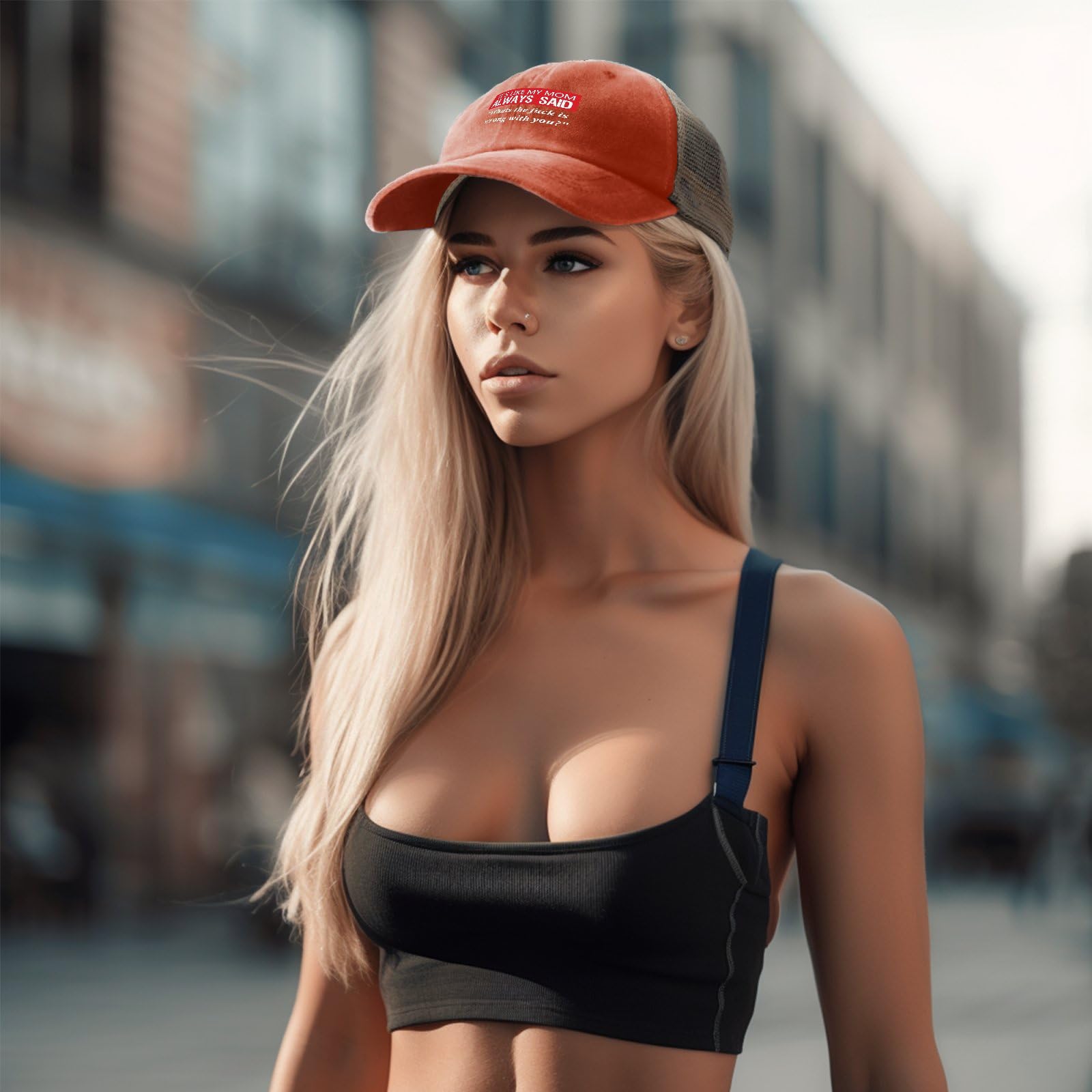 Funny Saying Golf Hats for Men & Women - All Black Cycling Cap with Humorous Design - Unique Fashion Gift for Handyman - Perfect for Golfing, Cycling, Outdoor Activities and Casual Wear