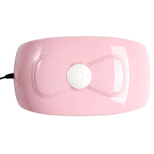 54W Pink LED UV Nail Lamp - Professional Gel Polish Curing Light with Bowknot Design, Fast Drying for Manicure & Pedicure | Perfect for Home Nail Salons, DIY Nail Art & Professional Use
